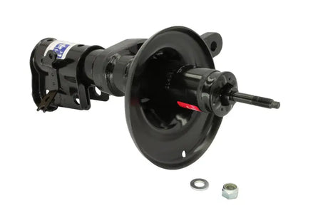 Black strut assembly with hardware for left Acura RSX KYB shocks front 2002-04