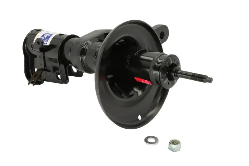 Black strut assembly with hardware for left Acura RSX KYB shocks front 2002-04