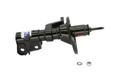 Black car strut with mounting hardware for left Acura RSX KYB shocks 2002-04