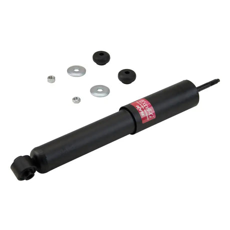Black shock absorber with mounting hardware for Ford E Series Econoline Van and Bronco