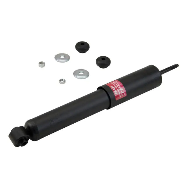 Black shock absorber with mounting hardware for Ford E Series Econoline Van and Bronco
