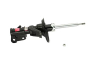 Black and silver KYB Excel-G shocks for Honda Civic 2002-05 front right suspension