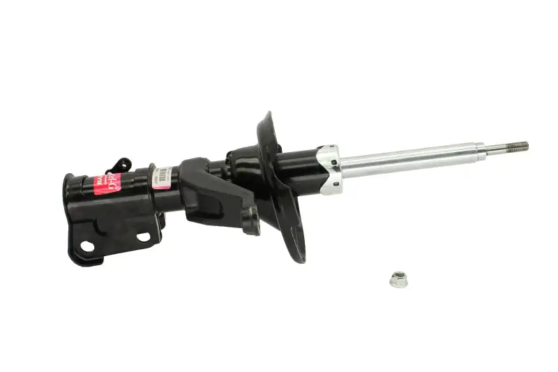 Black and silver KYB Excel-G shocks for Honda Civic 2002-05 front right suspension