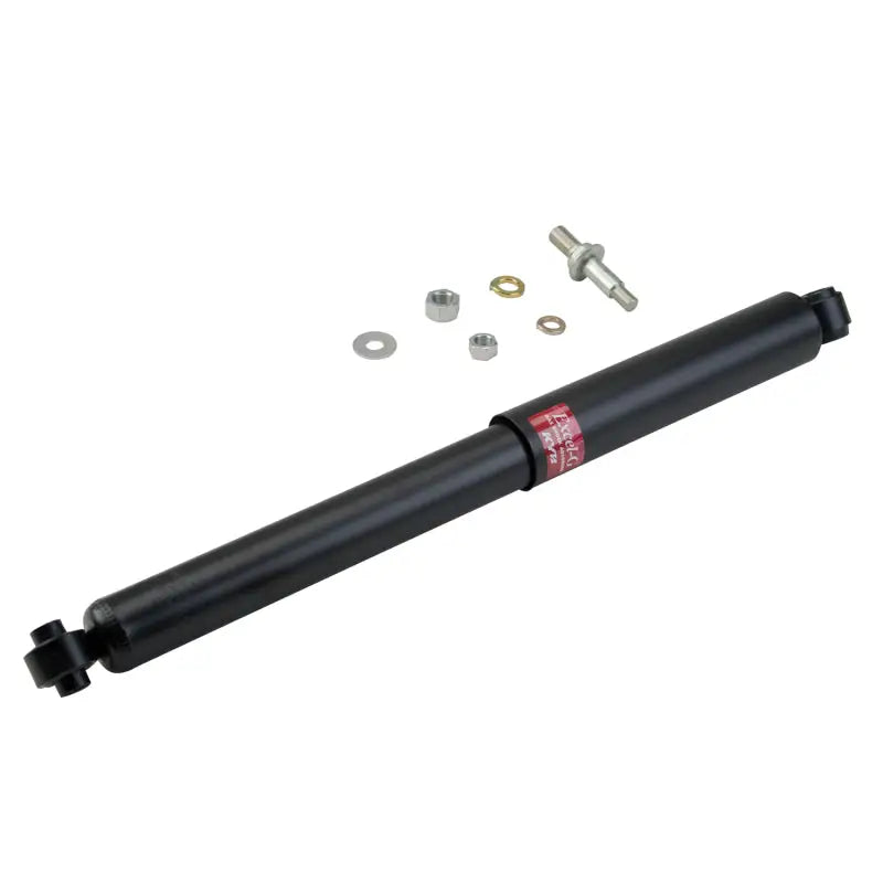 Black KYB Excel-G shocks and mounting hardware for Chevrolet Blazer 1973-82 rear upgrade