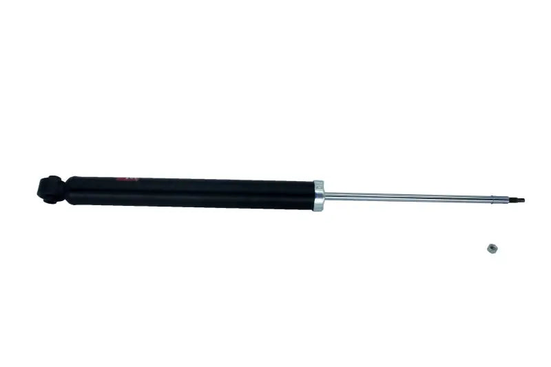 Black and silver KYB shocks for Ford Focus improve ride comfort and handling