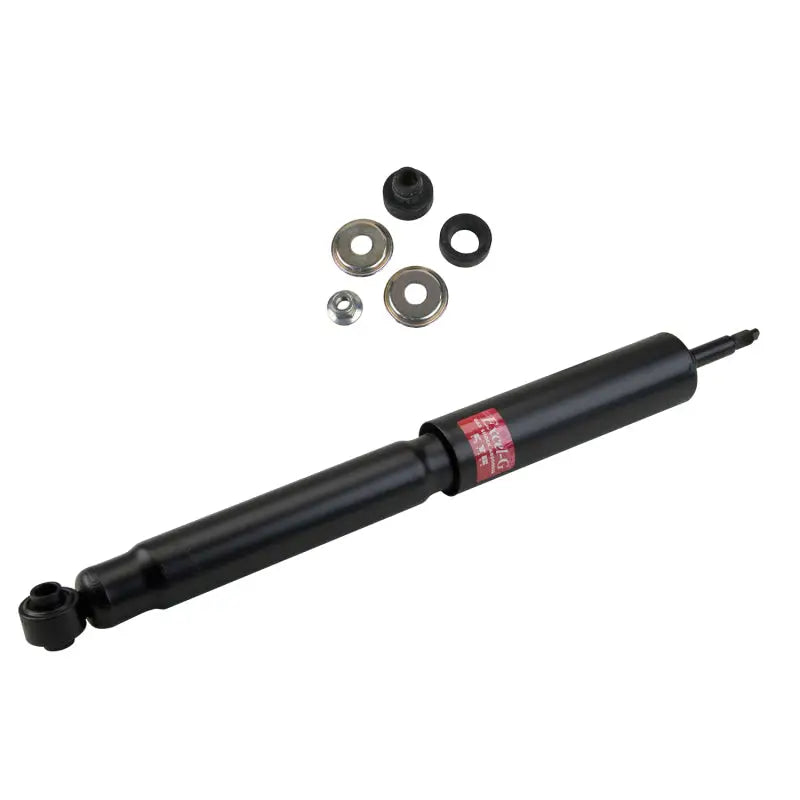 Black shock absorber with mounting hardware for Ford Thunderbird and Mercury Cougar rear