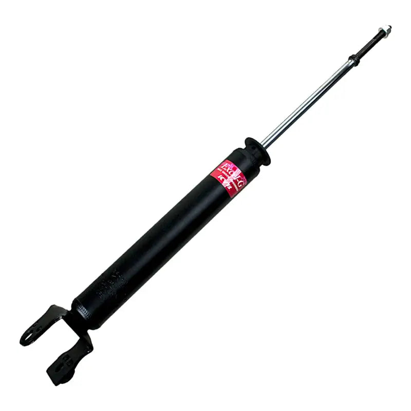 Black KYB Excel-G shocks and silver rod for rear Infiniti G35 2004-06 AWD