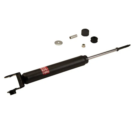 Black shock absorber with mounting hardware for Nissan Altima rear KYB Excel-G shocks