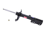Black and silver KYB Excel-G shocks for Lexus RX330 rear right side