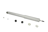 Silver shock absorber with mounting hardware for Ford Thunderbird, Lincoln Continental KYB Gas-A-Just