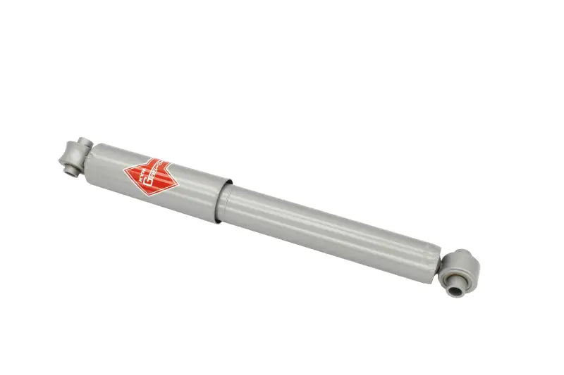 Silver shock absorber for rear Porsche KYB shocks enhances driving experience