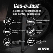 KYB 7210001 KYB Shocks & Struts Gas-A-Just Front Left 13-20 Lexus GS350 - RWD with Adaptive Suspension