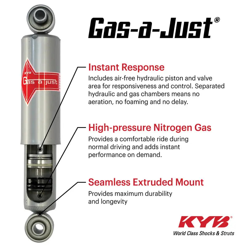 KYB 551129 KYB Shocks & Struts Gas-A-Just Front Left Lexus GS300 2006 (Non Adaptive Control Suspension)