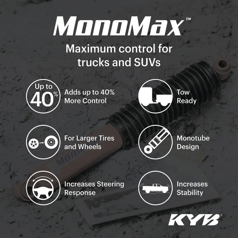 KYB 565067 KYB Shocks & Struts Monomax Front CADILLAC Escalade 2002-06 CHEVROLET Avalanche 1500 (2WD) 2002-06 C