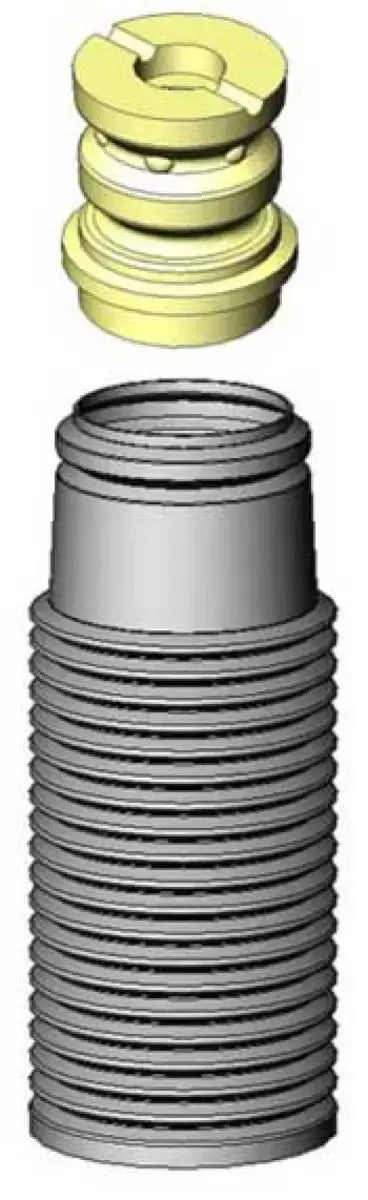 KYB Shocks & Struts Strut Boots Rear BMW 320 Series 1977-83 VOLKSWAGEN Jetta 1980-84 Rabb - Truck Automotive