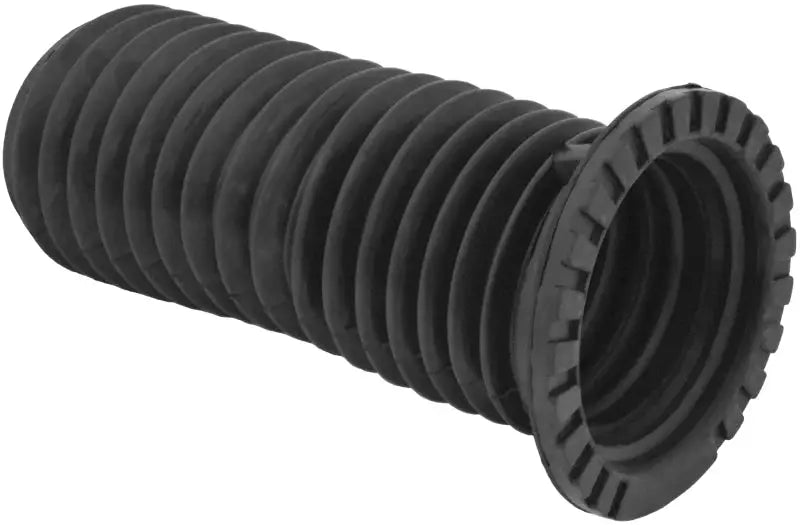 Black corrugated rubber boot for KYB shocks and struts strut mount on Honda Civic