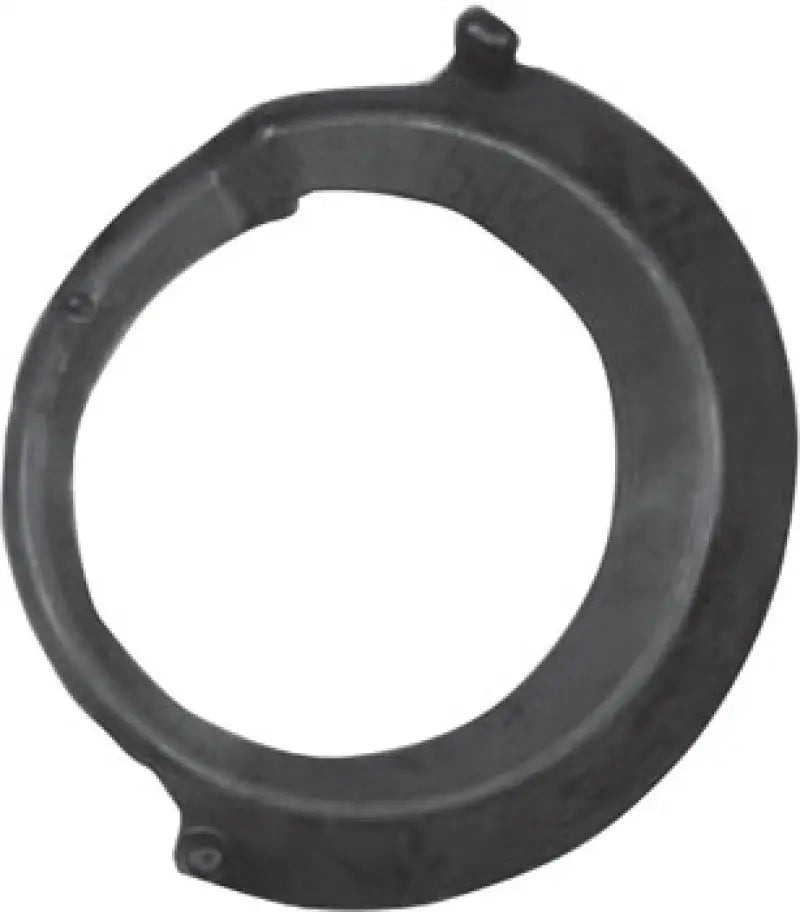 Circular metal headlight bezel for KYB shocks struts strut mounts on Buick Century and Chevy Impala