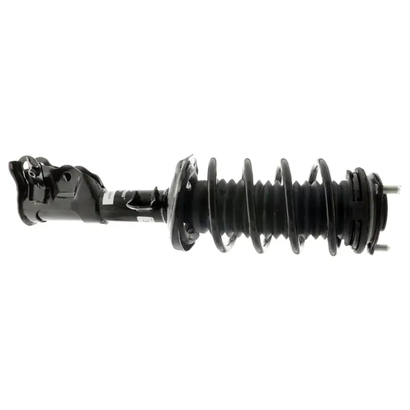 Black strut assembly with coil spring for Honda Civic Sedan Strut Plus front left