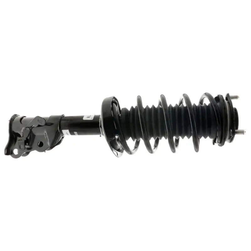 Black strut assembly with coil spring for Honda Civic Sedan Strut Plus front left