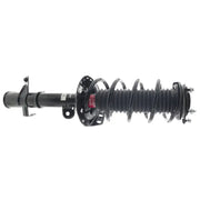 Black strut assembly with coil spring for KYB shocks Struts Strut Plus on Honda CR-V