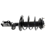 Black strut assembly with coil spring for KYB Shocks Struts Strut Plus front right perfect fit