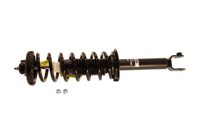 Black strut assembly with coil spring for Honda Accord 08-12 KYB shocks struts strut plus