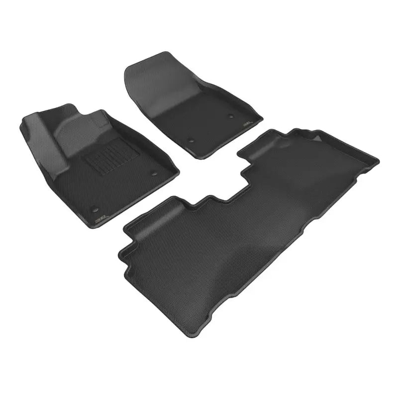 L1CD02501509 3D Maxpider Cadillac Lyriq 2023 Kagu Black R1 R - Floor Liner