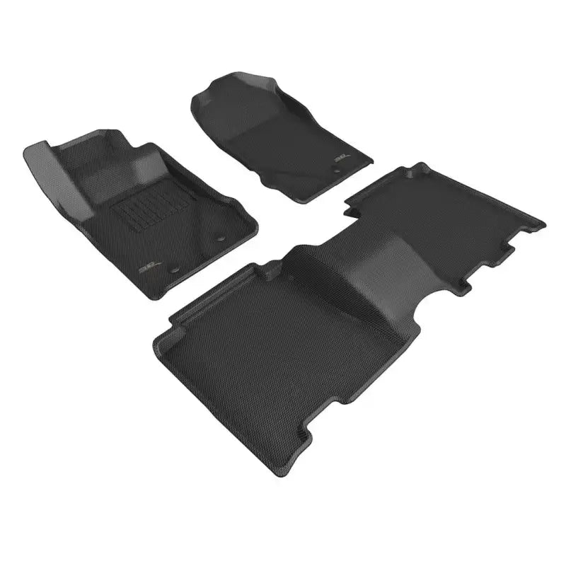 L1FR14901509 3D Maxpider Ford Bronco 2022 Kagu Black R1 R2 - Floor Liner