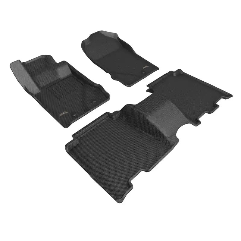 L1FR14901509 3D Maxpider Ford Bronco 2022 Kagu Black R1 R2 - Floor Liner