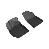 Black car floor mats for Hyundai Elantra 2021-2022 by Maxpider Hyundai Elantra