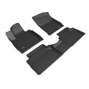 L1HY13801509 3D Maxpider Hyundai Santa Fe 2021-2023 Kagu Bla - Floor Mats
