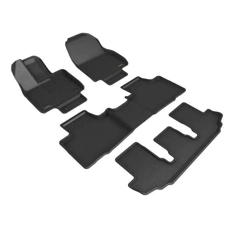 L1TY27801509 3D Maxpider Toyota Highlander Gasoline 2Nd Row - Floor Liner