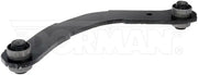 Black curved suspension control arm LA67556PR Dorman Lateral Arm replacement