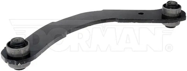 Black curved suspension control arm LA67556PR Dorman Lateral Arm replacement