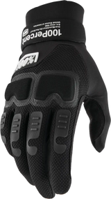 Langdale Gloves Black Md with tactical knuckle and finger protection for durability