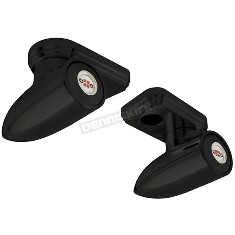 LB-PM-DRL-B Baggernation Lightning Bullet Pro Mount Kit Front Running Light Black - RV and Auto Parts