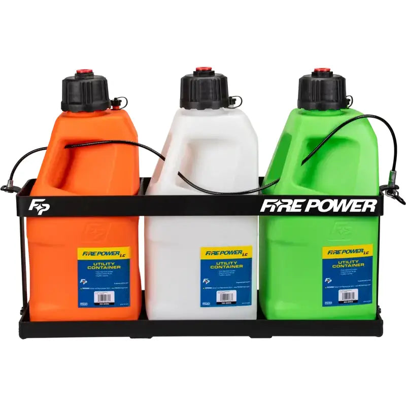 Lc 5 Gallon Utility 3 Jug Rack - Powersports