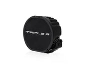 Black lens cover with round light and cooling fins for LC-IIIR-0S7 Triplerlight
