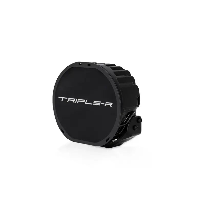 Black lens cover with round light and cooling fins for LC-IIIR-0S7 Triplerlight