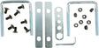 LC Utility Containers Jug Rack Hardware Kit – Includes mounting hardware, lockable retention cable, aluminum construction, black powder-coated finish. Compatible with most trailers and PWC.