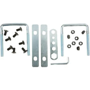 LC Utility Containers Jug Rack Hardware Kit – Includes mounting hardware, lockable retention cable, aluminum construction, black powder-coated finish. Compatible with most trailers and PWC.