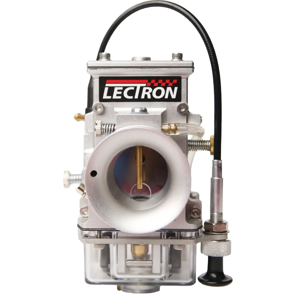 Lectrons LLC Carburetor Kit for Intake/Carbon/Fuel System 1481-HDX-+-C34-S - Carbon Billetron Hdx 96-124CI 34 Cable