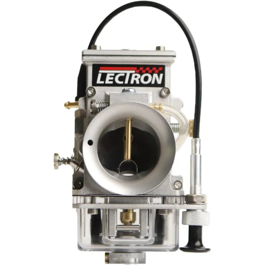 Lectrons LLC Carburetor Kit for Intake/Carbon/Fuel System 1481-HDX-+-C34-S - Carbon Billetron Hdx 96-124CI 34 Cable