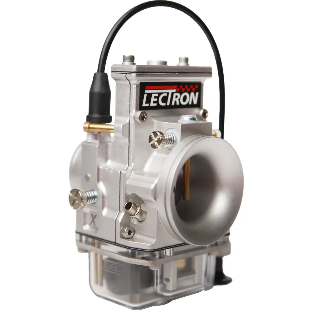 Lectrons LLC Carburetor Kit for Intake/Carbon/Fuel System 1481-HDX-+-C34-S - Carbon Billetron Hdx 96-124CI 34 Cable