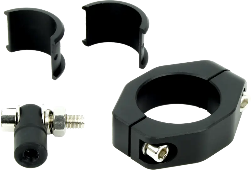 Aux Driving Lights Kit 1.25" Bar Mnt. White/Amber Pr - CYRON