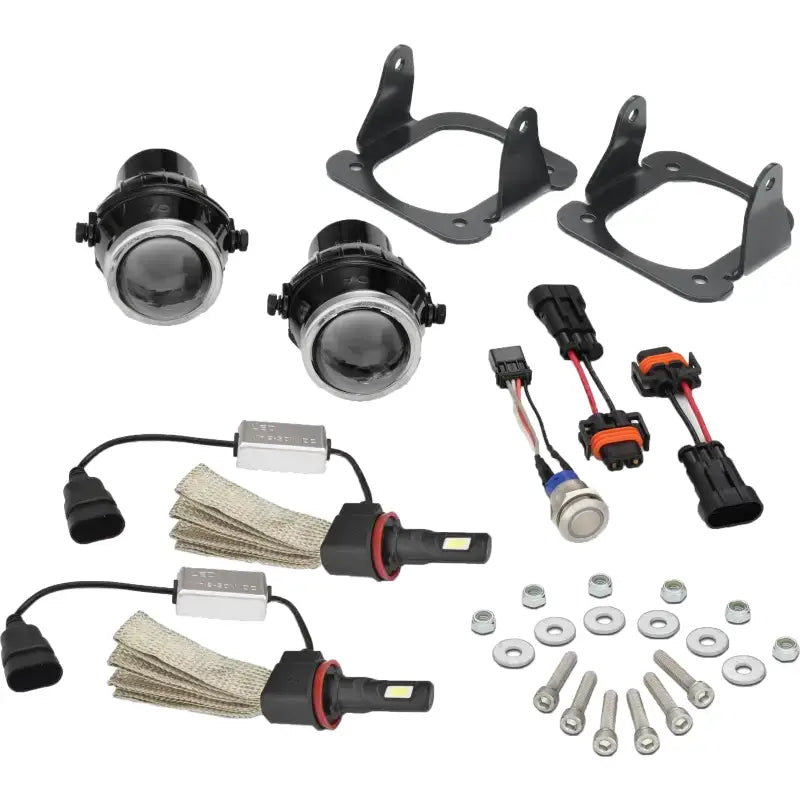 SHOW CHROME Led Fog Light Kit Can for Powersports