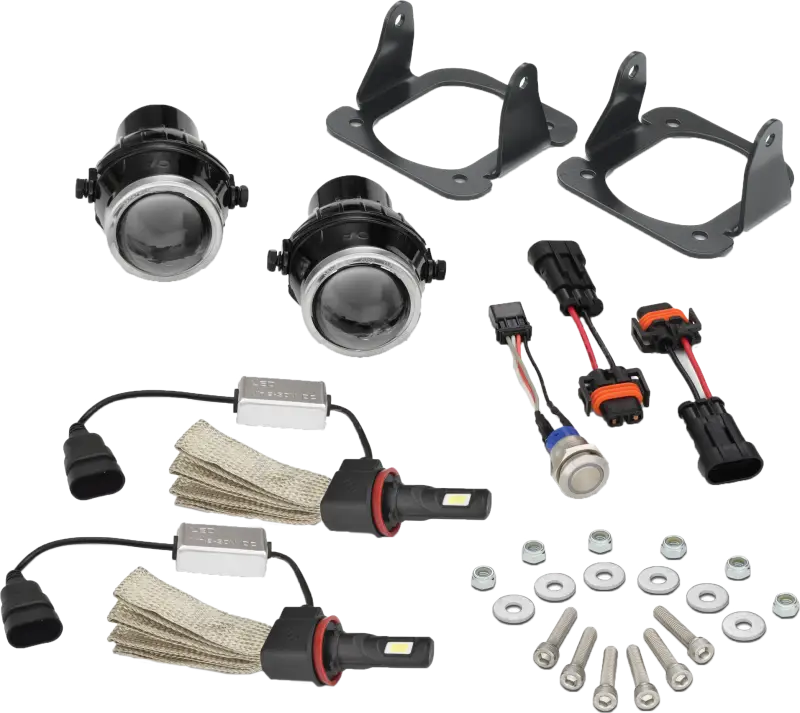 SHOW CHROME Led Fog Light Kit Can for Powersports