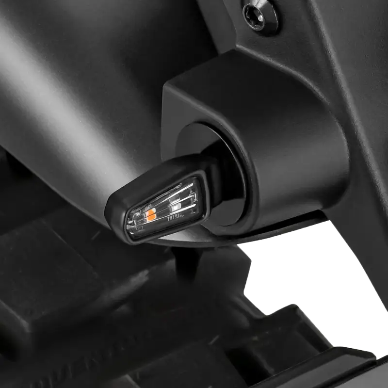 701 Led Turn Signals W/Taillight Blk W/Clr Lens Pr - ZETA