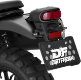 701 Led Turn Signals W/Taillight Blk W/Clr Lens Pr - ZETA