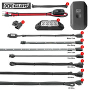 XK GLOW Led Underglow Advanced Kit Pol